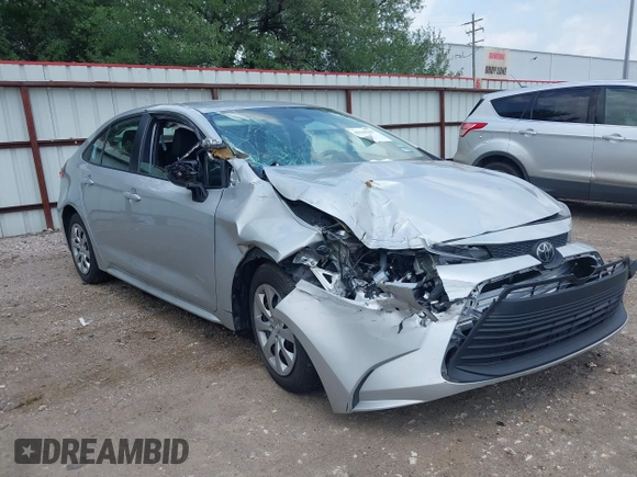 2023 Toyota Corolla LE with VIN 5YFB4MDE7PP015928, listed as a IAAI auction lot 42115319 with 60,434 mi miles. Bid and sale history available at carsss.com. Image 1.
