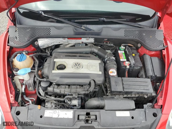 2012 Volkswagen Beetle 2.0T Turbo with VIN 3VW467AT7CM649911, listed as a Copart auction lot 76279714 with 117,326 mi miles and Salvage Title. Bid and sale history available at carsss.com. Image 11.