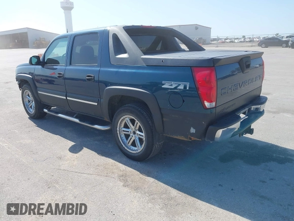 2005 Chevrolet Avalanche Z71 with VIN 3GNEK12Z95G177934, listed as a IAAI auction lot 42645320 with 195,523 mi miles and . Bid and sale history available at DreamBid. Image 3.