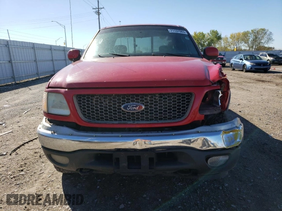 2003 Ford F-150 XL with VIN 2FTRX18L43CA27335, listed as a Copart auction lot 42251385 with 0 mi miles and Salvage Title. Bid and sale history available at carsss.com. Image 5.