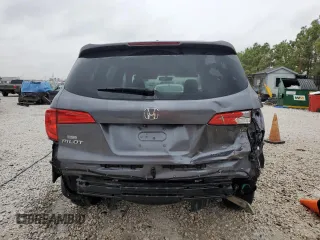 2016 Honda Pilot EX-L with VIN 5FNYF5H74GB028346, listed as a Copart auction lot 87846945 with 224,670 mi miles and Clean Title. Bid and sale history available at DreamBid. Image 6.