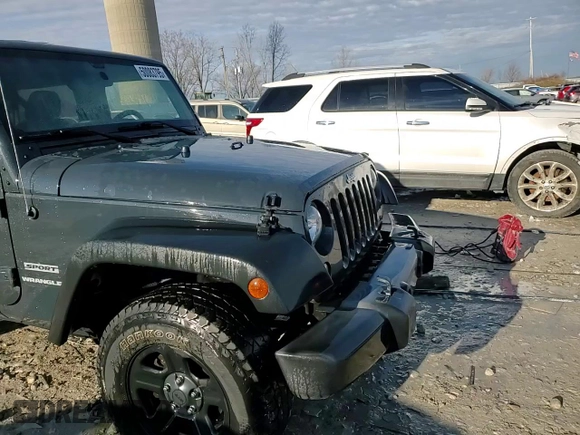 2017 Jeep Wrangler Sport with VIN 1C4AJWAG3HL537598, listed as a Copart auction lot 50083795 with 83,733 mi miles and Clean Title. Bid and sale history available at DreamBid. Image 15.