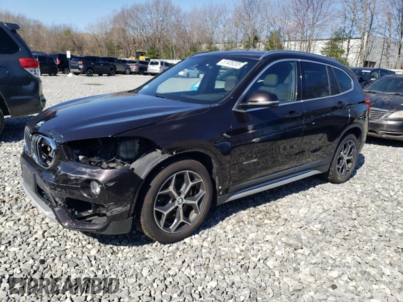 2016 BMW X1 xDrive28i z VIN WBXHT3C3XGP888701, wystawiony jako Copart lot #51409205 z przebiegiem 94 713 mil mil oraz Szkoda całkowita • Salvage title. Historia ofert i sprzedaży dostępna na DreamBid. Obrazek 1.