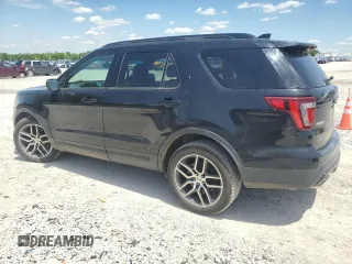 2017 Ford Explorer Sport z VIN 1FM5K8GTXHGB25729, wystawiony jako Copart lot #55808995 z przebiegiem 131 682 mil mil oraz Szkoda całkowita • Salvage title. Historia ofert i sprzedaży dostępna na DreamBid. Obrazek 2.