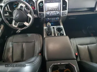 2018 Ford F-150 XL with VIN 1FTFW1EG1JFC18807, listed as a Copart auction lot 60664725 with 129,841 mi miles and Salvage title. Bid and sale history available at DreamBid. Image 8.