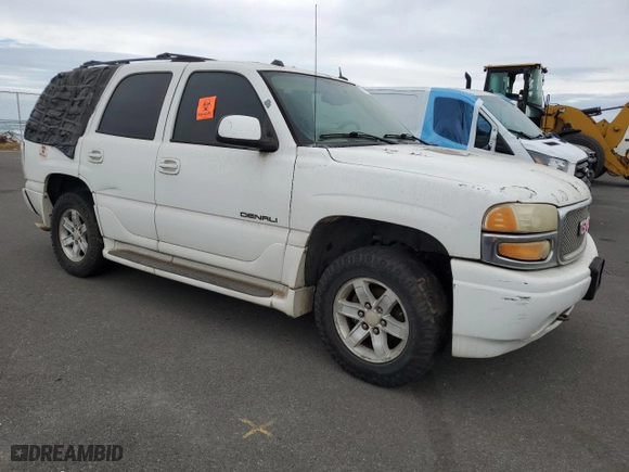 2005 GMC Yukon Denali with VIN 1GKEK63UX5J194771, listed as a Copart auction lot 53170035 with 175,910 mi miles and Clean Title. Bid and sale history available at carsss.com. Image 4.