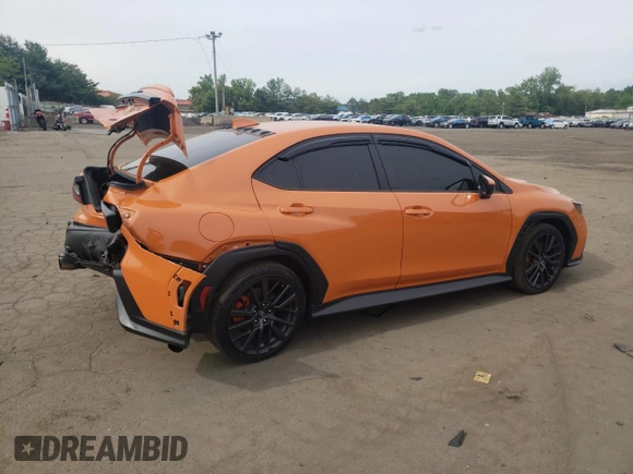 2022 Subaru WRX Premium с VIN JF1VBAF66N9028427, выставлен на аукционе Copart как лот 58225745 с пробегом 43 551 миль миль и Списание • Salvage title. История ставок и продаж доступна на DreamBid. Изображение 3.