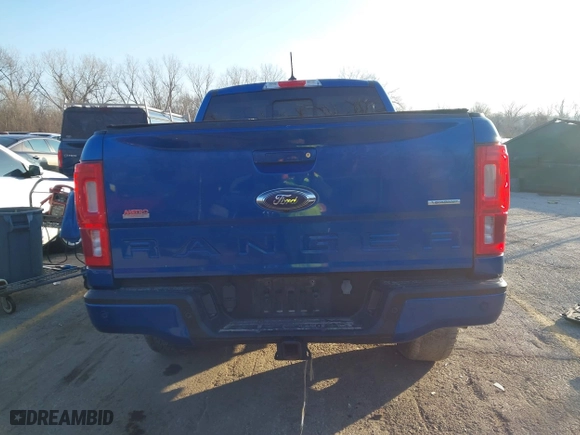 2019 Ford Ranger XL with VIN 1FTER4FH8KLA55507, listed as a IAAI auction lot 41133615 with 58,747 mi miles. Bid and sale history available at carsss.com. Image 16.