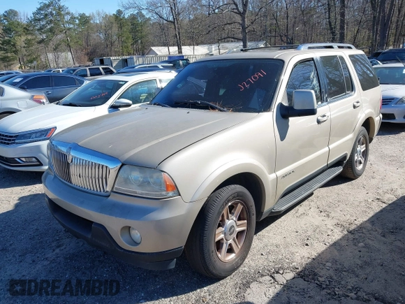 2005 Lincoln Aviator with VIN 5LMEU88H65ZJ27091, listed as a IAAI auction lot 41821154 with 169,113 mi miles and . Bid and sale history available at DreamBid. Image 2.