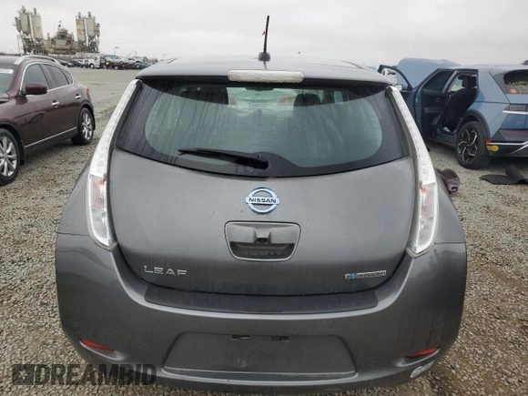 2016 Nissan LEAF S с VIN 1N4BZ0CP8GC314727, выставлен на аукционе Copart как лот 58508905 с пробегом 57 539 миль миль и Списание • Salvage title. История ставок и продаж доступна на DreamBid. Изображение 6.