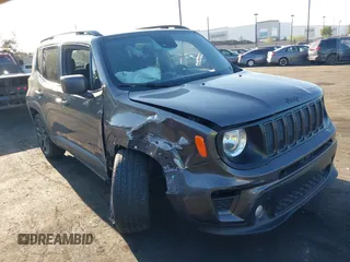 2021 Jeep Renegade Latitude with VIN ZACNJDBB2MPM79995, listed as a IAAI auction lot 42009880 with 62,038 mi miles and . Bid and sale history available at DreamBid. Image 1.