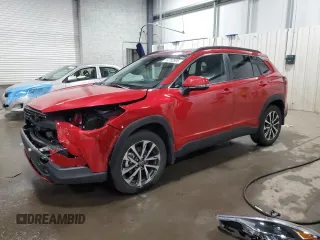2023 Toyota Corolla Cross XLE with VIN 7MUDAABG8PV066758, listed as a Copart auction lot 54762895 with 26,152 mi miles and Salvage title. Bid and sale history available at DreamBid. Image 1.