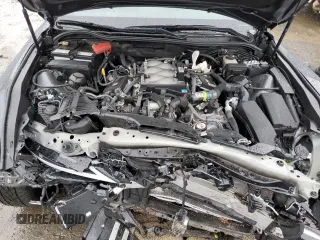 2023 Lexus IS with VIN JTHAP1D25P5002842, listed as a Copart auction lot 42609185 with 17,424 mi miles and Salvage Title. Bid and sale history available at carsss.com. Image 11.