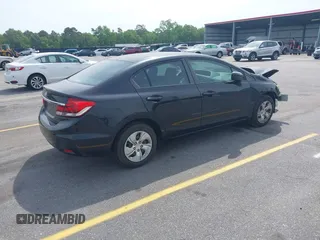 2015 Honda Civic LX with VIN 19XFB2F53FE043427, listed as a IAAI auction lot 42085488 with Not Provided miles and . Bid and sale history available at DreamBid. Image 4.