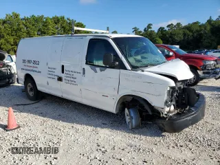 2011 GMC Savana z VIN 1GTW7GCL3B1138908, wystawiony jako Copart lot #56454604 z przebiegiem Nie podano mil oraz Tytuł czysty. Historia ofert i sprzedaży dostępna na DreamBid. Obrazek 4.