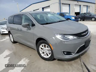 2020 Chrysler Pacifica Touring with VIN 2C4RC1FG6LR128522, listed as a Copart auction lot 53394345 with 41,480 mi miles and Salvage title. Bid and sale history available at DreamBid. Image 4.