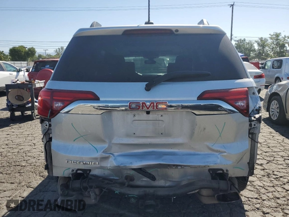 2017 GMC Acadia Denali with VIN 1GKKNPLS3HZ140300, listed as a Copart auction lot 56922725 with 137,626 mi miles and Salvage title. Bid and sale history available at DreamBid. Image 6.