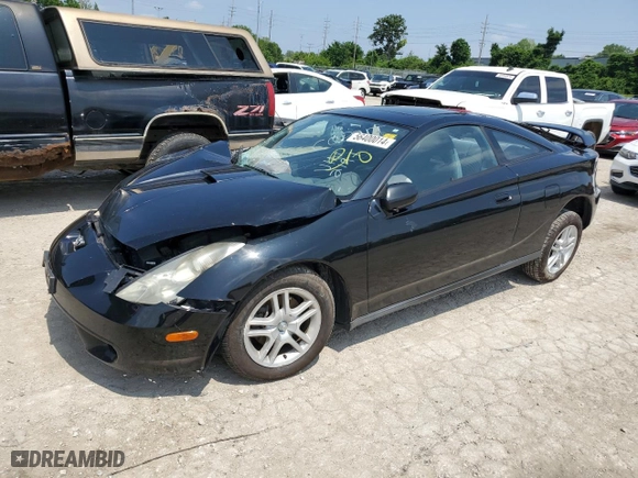 2002 Toyota Celica GT with VIN JTDDR32T220142191, listed as a Copart auction lot 56400014 with NaN miles and Salvage Title. Bid and sale history available at carsss.com. Image 1.