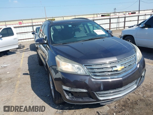 2016 Chevrolet Traverse LTZ z VIN 1GNKRJKD1GJ301277, wystawiony jako IAAI lot #41884629 z przebiegiem 106 338 mil mil oraz . Historia ofert i sprzedaży dostępna na DreamBid. Obrazek 1.