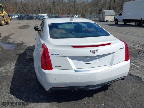2018 Cadillac ATS Coupe Luxury AWD with VIN 1G6AF1RX2J0120461, listed as a IAAI auction lot 41850476 with NaN miles. Bid and sale history available at carsss.com. Image 16.