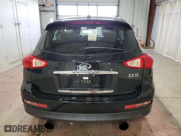 2011 Infiniti EX Journey with VIN JN1AJ0HR4BM850765, listed as a Copart auction lot 80249454 with 129,227 mi miles and Salvage Title. Bid and sale history available at DreamBid. Image 6.