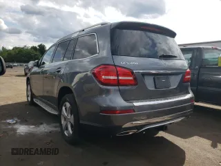 2017 Mercedes-Benz GLS 450 with VIN 4JGDF6EE5HA981130, listed as a Copart auction lot 68525144 with Not Provided miles and Salvage Title. Bid and sale history available at DreamBid. Image 2.