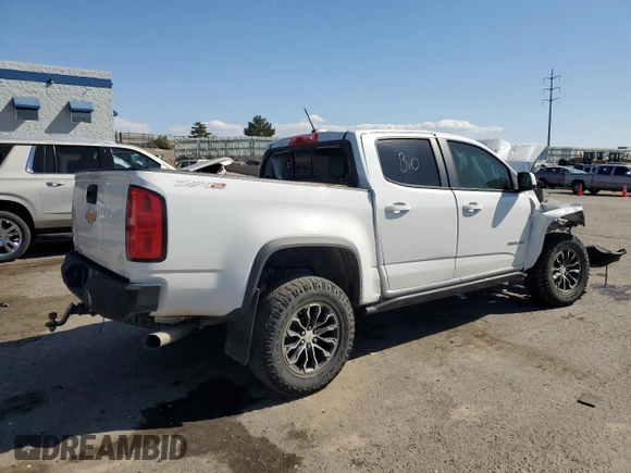 2018 Chevrolet Colorado 4WD ZR2 with VIN 1GCPTEE16J1179886, listed as a Copart auction lot 74375114 with 0 mi miles and Salvage Title. Bid and sale history available at carsss.com. Image 3.