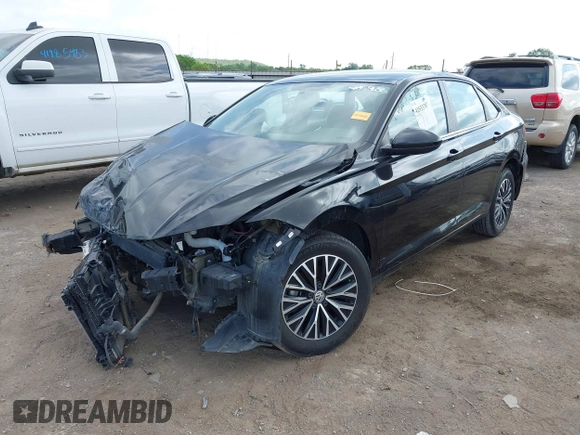 2021 Volkswagen Jetta S with VIN 3VWC57BU3MM049961, listed as a IAAI auction lot 41933307 with 74,891 mi miles and . Bid and sale history available at DreamBid. Image 18.