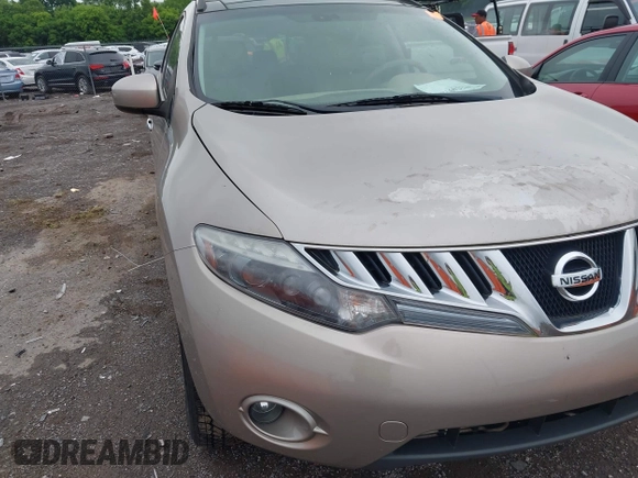 2009 Nissan Murano S with VIN JN8AZ18W69W208486, listed as a IAAI auction lot 42234978 with 195,230 mi miles and . Bid and sale history available at DreamBid. Image 6.
