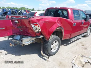 2008 Ford F-150 XLT with VIN 1FTPW14VX8FB92643, listed as a IAAI auction lot 42248564 with 249,537 mi miles and . Bid and sale history available at DreamBid. Image 4.