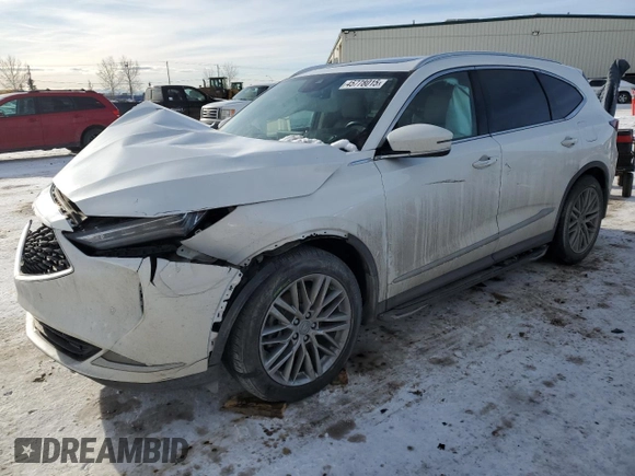 2023 Acura MDX Advance с VIN 5J8YE1H89PL802254, выставлен на аукционе Copart как лот 45778015 с пробегом 46 739 миль миль и Списание • Salvage title. История ставок и продаж доступна на DreamBid. Изображение 1.