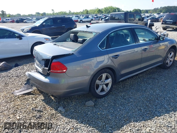 2013 Volkswagen Passat SE with VIN 1VWBH7A39DC048956, listed as a IAAI auction lot 42039394 with 111,331 mi miles and . Bid and sale history available at DreamBid. Image 4.