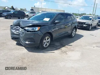 2021 Ford Edge SE with VIN 2FMPK3G91MBA04749, listed as a IAAI auction lot 42663146 with 15,437 mi miles and . Bid and sale history available at DreamBid. Image 2.