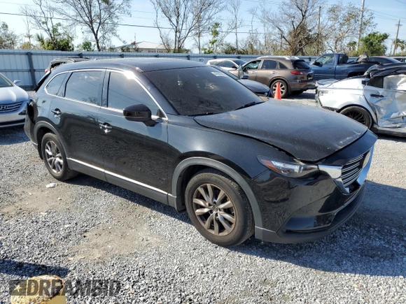 2018 Mazda CX-9 Touring with VIN JM3TCACY4J0231052, listed as a Copart auction lot 43682845 with 103,041 mi miles and Salvage Title. Bid and sale history available at carsss.com. Image 4.