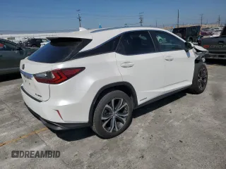 2018 Lexus RX 450h with VIN 2T2BGMCA3JC027017, listed as a Copart auction lot 59182395 with 26,937 mi miles and Salvage title. Bid and sale history available at DreamBid. Image 3.