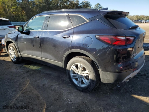 2020 Chevrolet Blazer LT with VIN 3GNKBJR42LS591323, listed as a Copart auction lot 81110304 with 86,737 mi miles and Salvage Title. Bid and sale history available at carsss.com. Image 2.