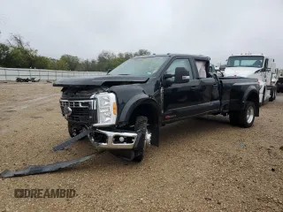 2023 Ford F-450 XL with VIN 1FT8W4DM5PEC55780, listed as a Copart auction lot 79312424 with 44,862 mi miles and Salvage Title. Bid and sale history available at carsss.com. Image 1.