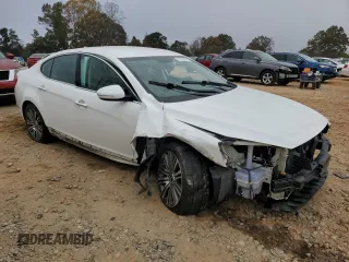 2015 Kia Cadenza Premium with VIN KNALN4D76F5197570, listed as a Copart auction lot 79355324 with 94,377 mi miles and Salvage Title. Bid and sale history available at carsss.com. Image 4.