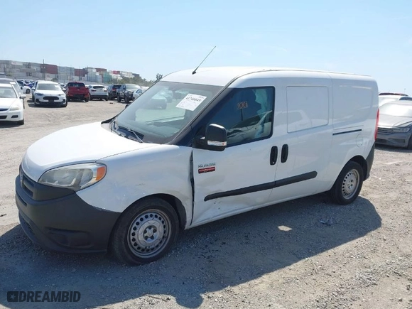 2017 Ram ProMaster City Cargo Van Tradesman with VIN ZFBERFABXH6E33421, listed as a IAAI auction lot 41740049 with 59,809 mi miles. Bid and sale history available at carsss.com. Image 6.