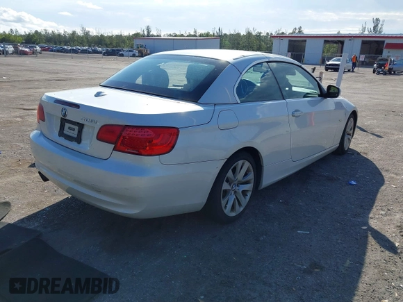 2011 BMW 3 Series 328i with VIN WBADW3C53BE541376, listed as a IAAI auction lot 41193156 with 73,730 mi miles. Bid and sale history available at carsss.com. Image 4.
