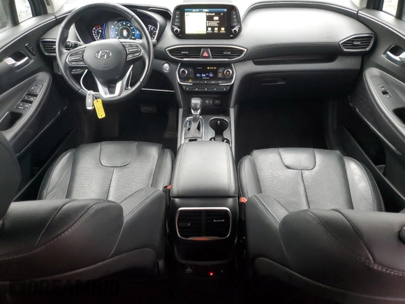 2020 Hyundai Santa Fe Limited with VIN 5NMS5CAA8LH213883, listed as a Copart auction lot 88423355 with 55,410 mi miles and Salvage Title. Bid and sale history available at carsss.com. Image 8.