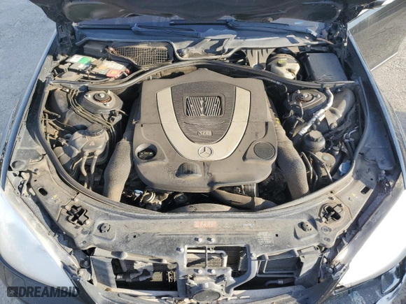 2009 Mercedes-Benz S-Class 5.5L V8 with VIN WDDNG71X79A245980, listed as a Copart auction lot 48012025 with 128,222 mi miles and Salvage Title. Bid and sale history available at carsss.com. Image 11.