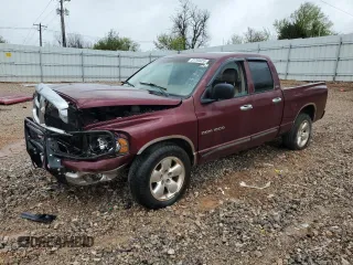 2002 Dodge 1500 with VIN 1D7HA18N92S685568, listed as a Copart auction lot 51794455 with 296,412 mi miles and Salvage Title. Bid and sale history available at DreamBid. Image 1.
