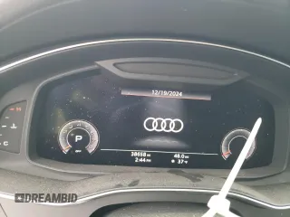 2020 Audi A6 Premium Plus with VIN WAUE8AF24LN089167, listed as a Copart auction lot 85999294 with 38,658 mi miles and Salvage Title. Bid and sale history available at carsss.com. Image 9.