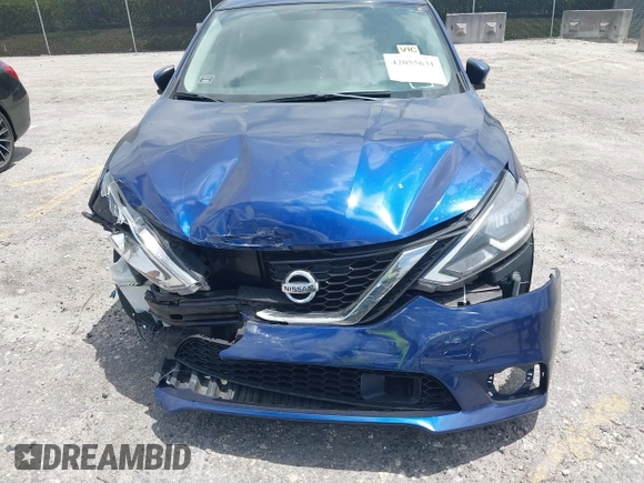 2019 Nissan Sentra SR with VIN 3N1AB7AP2KY236695, listed as a IAAI auction lot 42055631 with 51,429 mi miles. Bid and sale history available at carsss.com. Image 6.