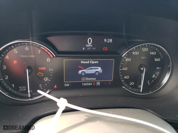 2020 Cadillac XT6 AWD Premium Luxury with VIN 1GYKPDRS6LZ154335, listed as a Copart auction lot 45735405 with 100,584 mi miles and Salvage Title. Bid and sale history available at carsss.com. Image 9.