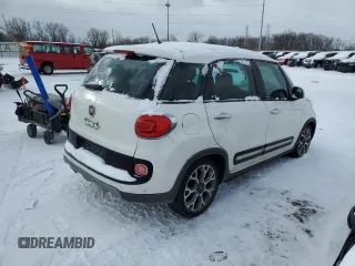 2014 FIAT 500L Trekking with VIN ZFBCFADH5EZ021059, listed as a Copart auction lot 44992125 with 126,744 mi miles and Clean Title. Bid and sale history available at DreamBid. Image 3.