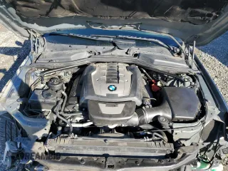 2007 BMW 5 Series 550i with VIN WBANB53547CP05748, listed as a Copart auction lot 43579165 with 117,230 mi miles and Salvage Title. Bid and sale history available at DreamBid. Image 11.