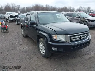 2011 Honda Ridgeline RTS with VIN 5FPYK1F47BB453556, listed as a IAAI auction lot 41868931 with 1 mi miles. Bid and sale history available at carsss.com. Image 1.