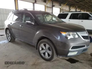2010 Acura MDX with VIN 2HNYD2H29AH533769, listed as a Copart auction lot 49203775 with 175,045 mi miles and Salvage Title. Bid and sale history available at carsss.com. Image 4.